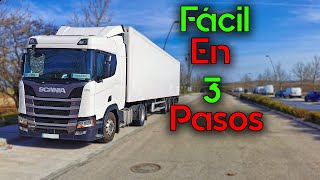 🚛TruckVlog 43 ✅ APRENDE cómo APARCAR un TRAILERMANIOBRAS EN Reversa  Laurs Garage [upl. by Anirad]