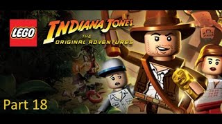 LEGO Indiana Jones The Original Adventures 100 Walkthrough Part 18 Pankot Secrets Extras On [upl. by Ssej922]