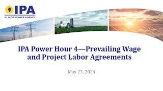 Prevailing Wage and Project Labor Agreements [upl. by Berkow]