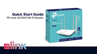 TP Link AC 1200 Router Unboxing [upl. by Kristos741]