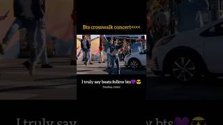 Bts crosswalk concert😍💃🕺tukur tukur song edit👀🤭btsbts dance videofunnytrendingdancelovesong [upl. by Ulah828]