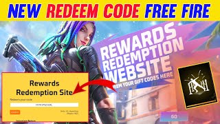 New Redeem Code Free Fire  Rewards Redemption Website Free Fire [upl. by Ayoted]