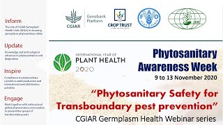 Phytosanitary Awareness Week DAY 5 [upl. by Nertie]