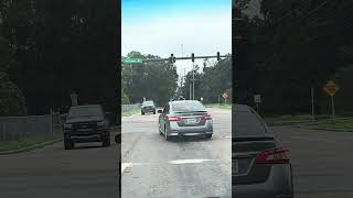 North lakeland fl HUGE tree blocks road relatable florida [upl. by Trevah]