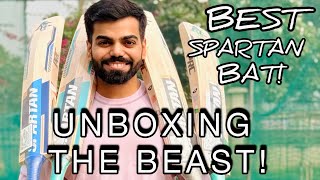 Unboxing The Beast  Best Spartan Bats  अनबॉक्सिंग बीस्ट  बेस्ट स्पार्टन बैट [upl. by Ara]