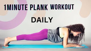 What will Happen if You Can Plank Workout Every Day for 1 Minute [upl. by Fai]