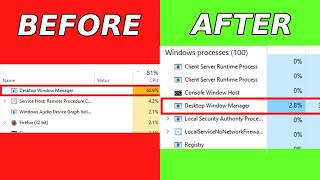 Fix Desktop Windows Manager DWMexe High Memory amp CPU Usage  How To [upl. by Rafiq]