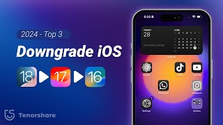 BEST iOS Firmware Downgrade Tools 2024  How to Downgrade iOS 18171615 StepbyStep Guide [upl. by Arodnap]