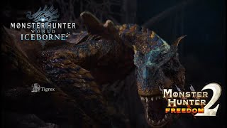 Tigrex Theme Mix MHWI  MHF2 [upl. by Rainer]