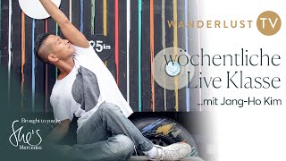 Wanderlust TV  Yoga Live Klasse  Power amp Stretch mit JangHo Kim [upl. by Nuawad]