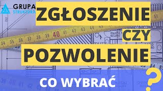 Zgłoszenie czy pozwolenie  co wybrać podczas budowy domu [upl. by Haleelahk]