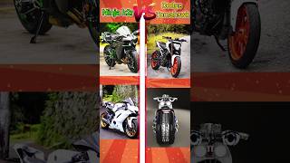 Ninja h2r vs Dodgers Tomahawk mt15rider bike fact shortsfeed youtube trangingshorts [upl. by Ociram]