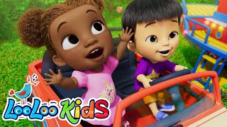 2H  Vehicles Song 🚙🚌 Toddler Music and Kids Melodies by LooLoo Kids [upl. by Ij201]