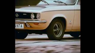 Opel Manta A German commercial [upl. by Atinuj]