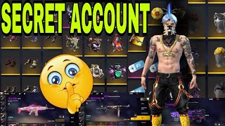 MY SECRET ACCOUNT 😈  GARENA FREE FIRE REEDEM CODE GIVEAWAY freefire [upl. by Kcirrad]