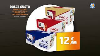 Dolce Gusto 60cap a 1299€  ELeclerc Portugal [upl. by Gillette]