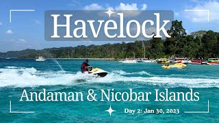 Andamans  Havelock Island  Radhanagar Beach  Elephant Beach  Day 2  Day wise Itinerary [upl. by Cord]