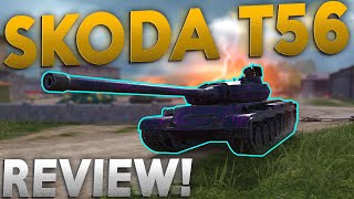 WOTB  ŠKODA T56 REVIEW [upl. by Novart]