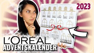 😍 LOréal Adventskalender 2023  24 Türchen UNBOXING INHALT  Frühlingsrolina [upl. by Kling704]