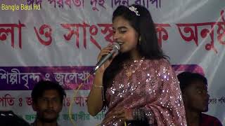 পাথরে লেখা নাম Pathore Lekha Naam Julekha Sorkar জুলেখা সরকার Bangla Sad Song BanglaBaulHd [upl. by Aihceyt]