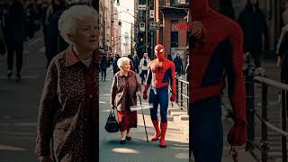 SPIDERMAN AND GRANDMA shorts animation avengers [upl. by Jael284]