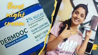 DERMDOC night cream చాలా మంచి result వచ్చిందండి [upl. by Aradnahc]