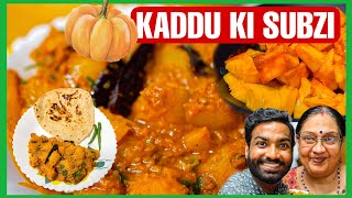 Easy Kaddu ki Subzi  No Onion No Garlic Recipe  Cooking Paaji [upl. by Nirej]