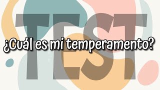 TEST Conoce tu temperamento [upl. by Metzgar]