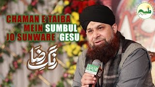 Chamane Taiba Main Sumbul Jo By Owais Raza Qadri Rang E Raza 2017 [upl. by Aidaas447]