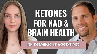 How to Boost Your NAD and brain with keto diet MCT and exogenous ketones  Dr Dominic DAgostino [upl. by Brownley493]