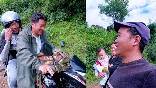 surya going to Kathmandu with Diwaaz Mama Big uncle  surya laxmi village video [upl. by Ama]