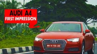 Audi A4  First Impressions  PowerDrift [upl. by Annaeel]