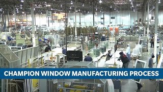 Champion Window Manufacturing Process [upl. by Nivlad]