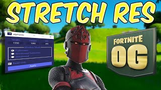 How To Get STRETCHED RESOLUTION in FORTNITE OG [upl. by Wagshul]