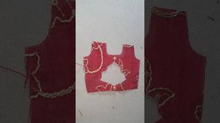 Blouse Tutorial Blouse Design Back Side diy sewingpatterns utubeshort stylishblousebackdesign [upl. by Ecyaj]