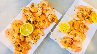 بروشات كروفات في 5دقائقrecette brochettes de crevettes 🍤 en 5 minutes [upl. by Wesley]