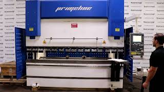 Primeline E 30160 160 Ton x 10 6Axis CNC Press Brake w Press Brake Dies [upl. by Ariew]