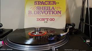 Spacer Special Disco Version  Sheila B Devotion Vinyl 12quot Maxi SingleAudiophile Audio [upl. by Aizat]