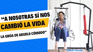 La grúa para pacientes y la historia de éxito de Laura Lara Coahuila [upl. by Aldrich968]