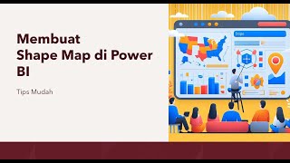 Fitur Shape Map Power BI [upl. by Mohorva581]