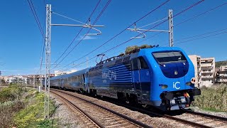 Nuova Livrea Intercity Notte per le E402B amp Vetture di Trenitalia [upl. by Allimak]