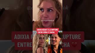 Adixia réagit à la rupture entre Emma et Sacha 💔 [upl. by Mildred]