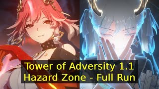 Tower of Adversity 11 Hazard Zone  Full Run 3  Wuthering Waves [upl. by Griffith504]