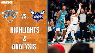 Brunsons 32 Points Pushes Knicks Over Hornets 122108  New York Knicks [upl. by Gney]