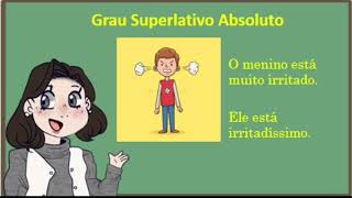 Grau Superlativo do adjetivo [upl. by Ahsyle314]