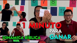 RETOS BÍBLICOS  ¡UN MINUTO PARA GANAR  PARA TODA LA FAMILIA PARA GRUPOS GRANDES O CHICOS [upl. by Driskill]