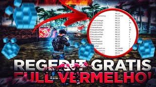 REGEDIT GRATIS ⚙️💻 FULL VERMELHO COM ESSA REGEDIT HOVERTIME NO FREE FIRE [upl. by Sinne]