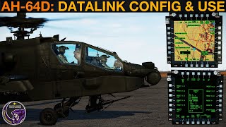 AH64D Apache Datalink Configuration amp Usage Tutorial  DCS [upl. by Fiertz]