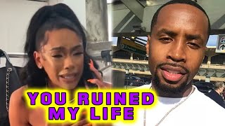 Erica Mena Blasts Safaree Samuels You have Ruined My Life [upl. by Klenk]