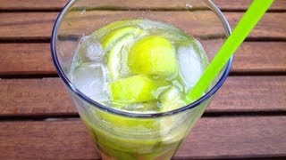 Ipanema Virgin  Caipirinha ähnlicher Cocktail ohne Alkohol  Drink Rezept von einfachKochen [upl. by Shere]